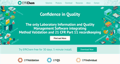 Desktop Screenshot of effichem.com
